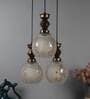 Lavazi Antique Gold PVC Cluster Hanging Light