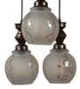 Lavazi Antique Gold PVC Cluster Hanging Light