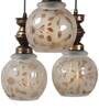 Barrio Antique Gold PVC Cluster Hanging Light