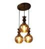 Persian Antique Gold PVC Cluster Hanging Light