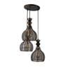 Vizia Antique Gold PVC Cluster Hanging Light