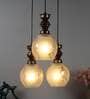 Lavazi Antique Gold PVC Cluster Hanging Light