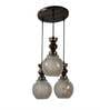 Lavazi Antique Gold PVC Cluster Hanging Light