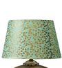 Antique Gold Terracotta & Cotton Green & Gold Colour Table Lamp