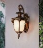 Antique Gold Victorian Outdoor Wall Sconce