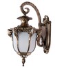 Antique Gold Victorian Outdoor Wall Sconce