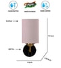 Antique Gold Wall Lamp with Grey  cotton shade