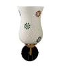 Antique Gold Wall Lamp with Mosaic Glass