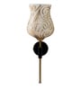 Antique Gold Wall Lamp with Mosaic Glass