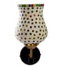 Antique Gold Wall Lamp with Mosaic Glass