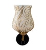 Antique Gold Wall Lamp with Mosaic Glass
