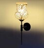 Antique Gold Wall Lamp with Mosaic Glass