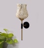 Antique Gold Wall Lamp with Mosaic Glass