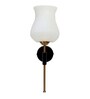 Antique Gold Wall Lamp with Mosaic Glass