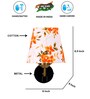 Antique Gold Wall Lamp with Multicolor cotton shade
