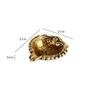 Antique Golden Aluminium Diya In Antique Golden Finish Set of 2,