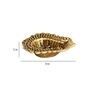 Antique Golden Aluminium Diya In Antique Golden Finish Set of 4,