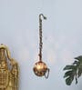 Antique Hanging Gold Brass Diya