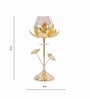 Antique Iron  T- Light Holder (Gold)