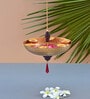 Antique Iron Decorative Urli (Gold)
