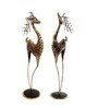 Antique Iron Pair Of Deer Set Of 2,