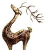 Antique Iron Pair Of Deer Set Of 2,
