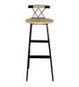 Rhyme Antique Low Back Bar Stool
