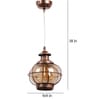 Antique Metal Single Hanging Light