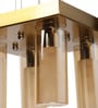 Antique Mild Steel 4 Light Chandelier