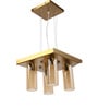 Antique Mild Steel 4 Light Chandelier