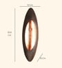 Antique Mild Steel Wall Mount T- Light Holder (Copper)