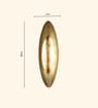 Antique Mild Steel Wall Mount T- Light Holder (Gold)