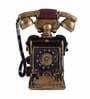 Antique Telephone Resin Table Top Accent