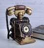 Antique Telephone Resin Table Top Accent