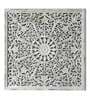 White Wood Decorative Wall Art