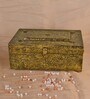 Antique Wood Wedding Trousseau Box