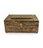 Antique Wood Wedding Trousseau Box
