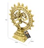 Yellow Brass Natraj Idol