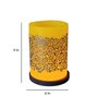 Antique Yellow Candle Holder-