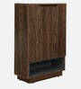 Antolin Shoe Cabinet In Natural Walnut Colour