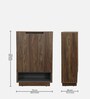 Antolin Shoe Cabinet In Natural Walnut Colour