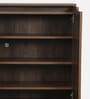 Antolin Shoe Cabinet In Natural Walnut Colour