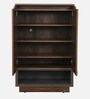 Antolin Shoe Cabinet In Natural Walnut Colour