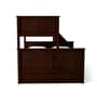 Antonia Bunk Bed (Single & Queen) with Drawer Storage in Wenge Finish