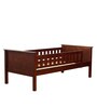 Antonia Bunk Bed (Single & Queen) with Drawer Storage in Walnut Finish