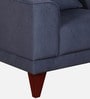 Antonio Fabric 1 Seater Sofa In Navy Blue Colour