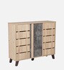 Antonio Shoe Cabinet In Natural Finish