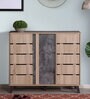 Antonio Shoe Cabinet In Natural Finish
