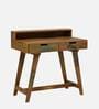 Antonio Solid Wood Writing Table In Distress Finish
