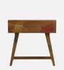 Antonio Solid Wood Writing Table In Distress Finish